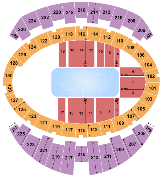 Long Beach Arena Disney On Ice Seating Chart